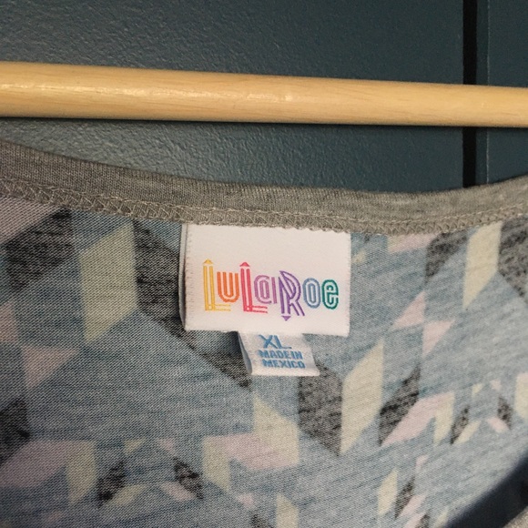 LulaRoe Julia geometric pattern casual dress - Picture 3 of 3